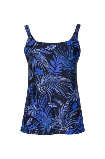 0711C1|INDIGO NAVY FERN
