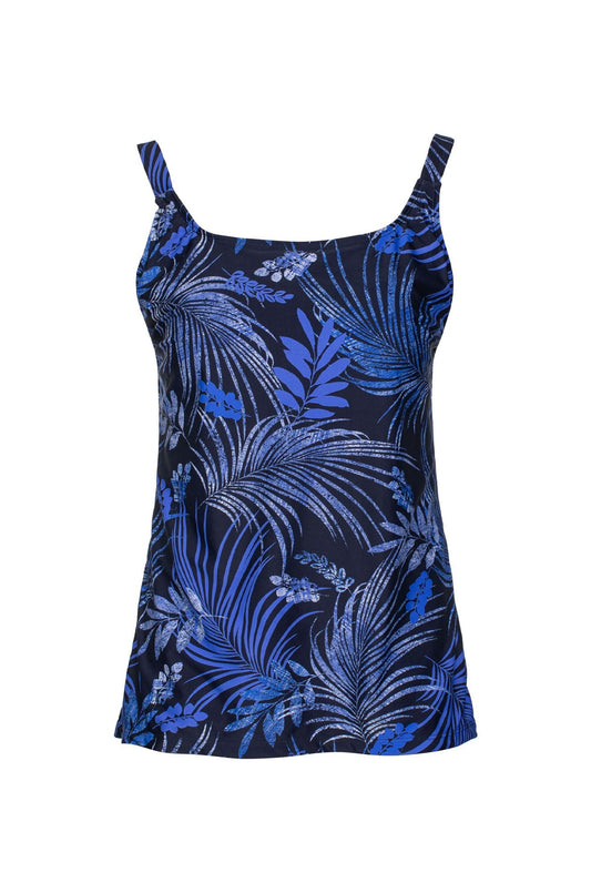 0711C1|INDIGO NAVY FERN