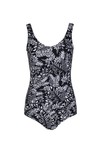 0703C1|BLACK WHITE FERN