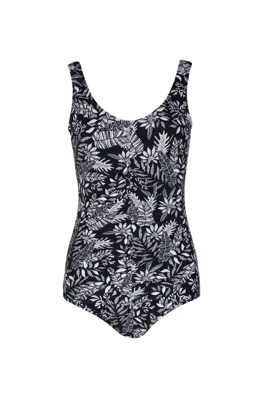0703C1|BLACK WHITE FERN