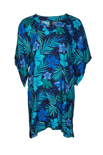 0719C1|NAVY JADE HIBISCUS