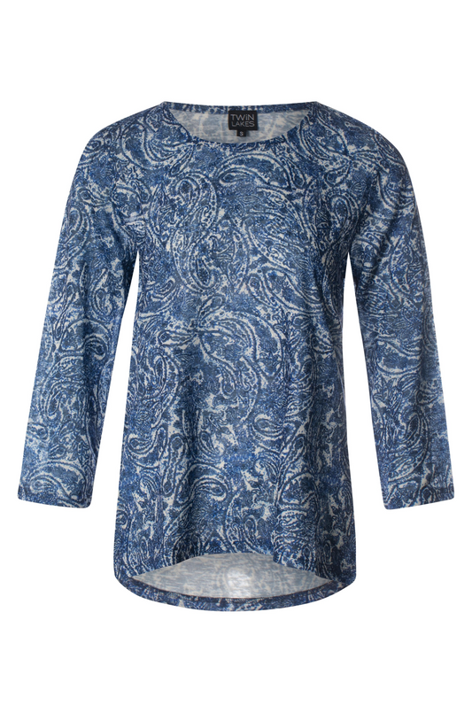 6801BR|INDIGO PAISLEY