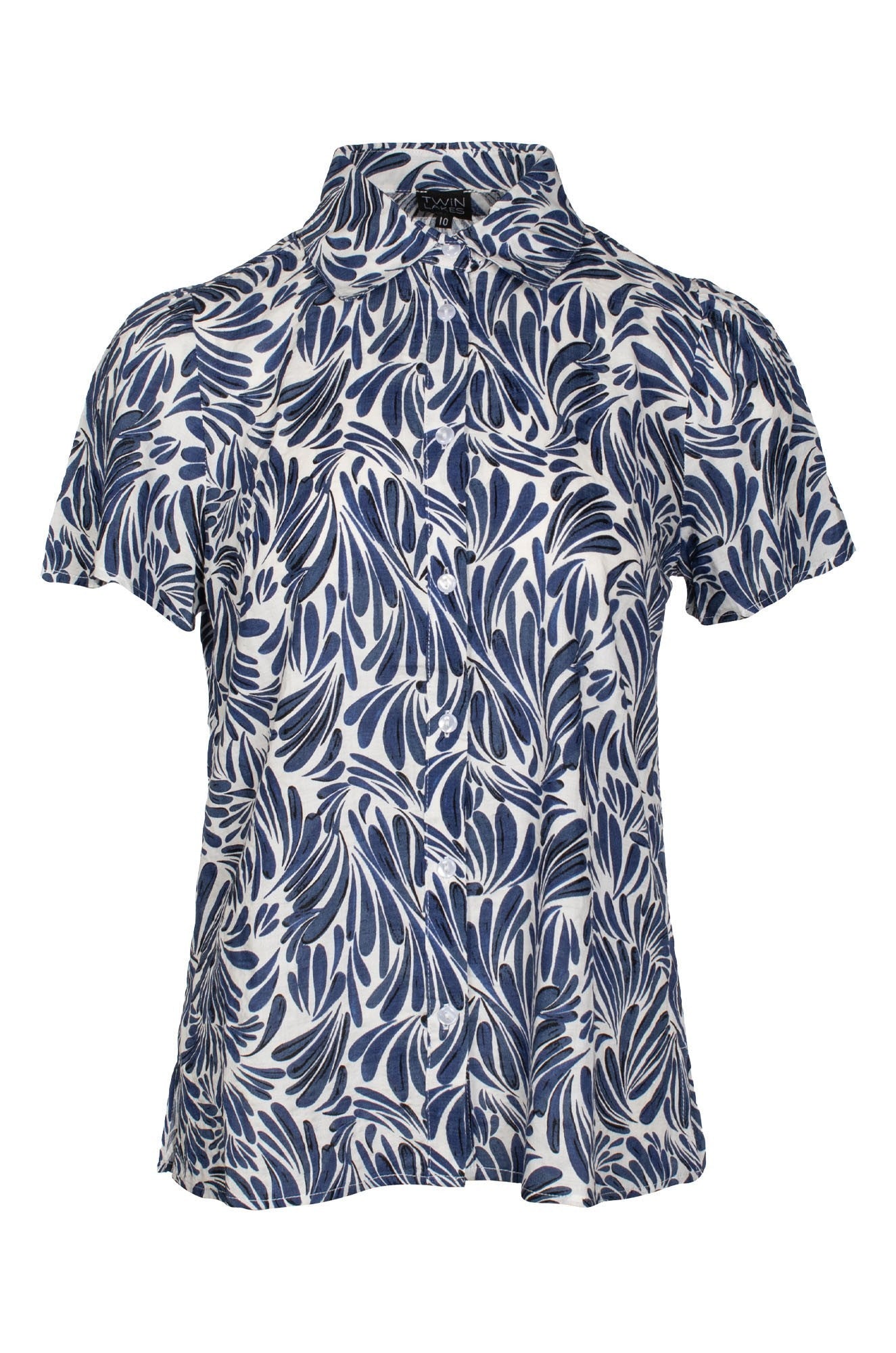 6518C1|INDIGO WHITE PETALS