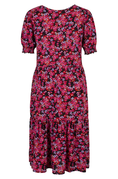 7336C1|RED BLACK DITSY