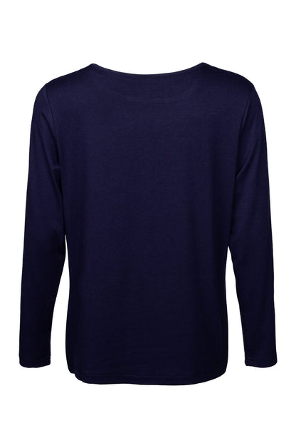 3591B1|INDIGO NAVY FLOWER