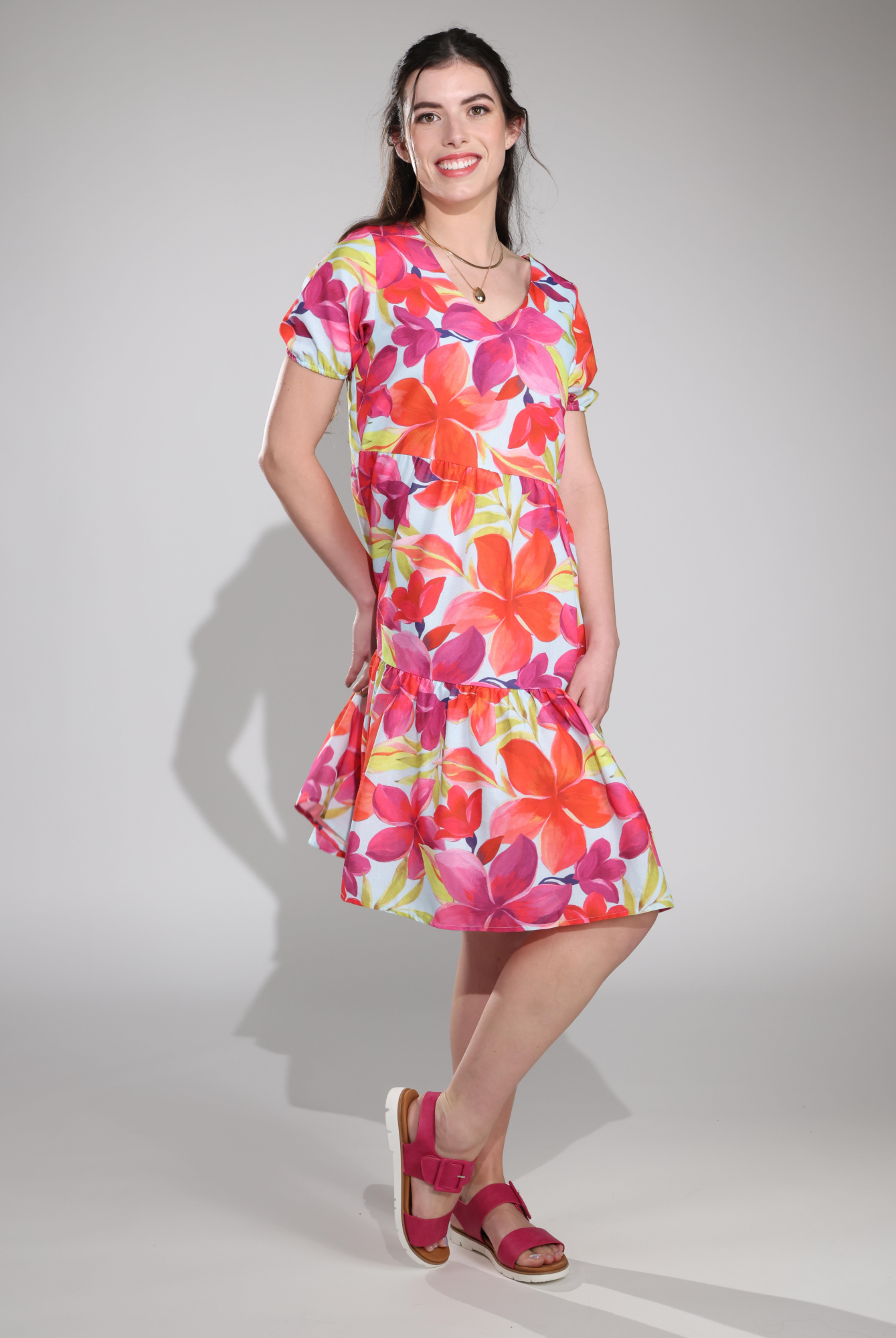 7382C1|RED SKY HIBISCUS