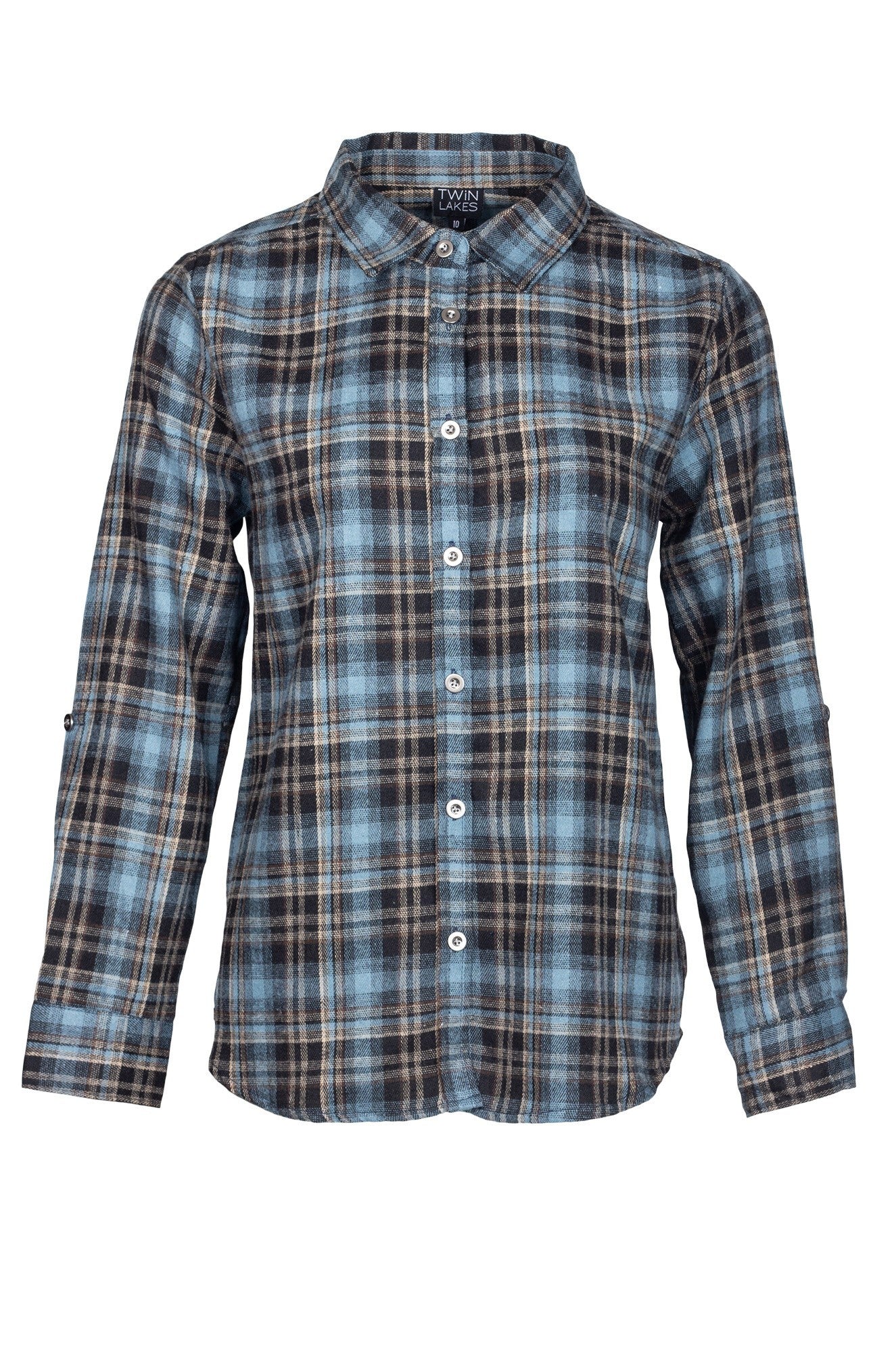 6351D1|SKY BLACK CHECKS