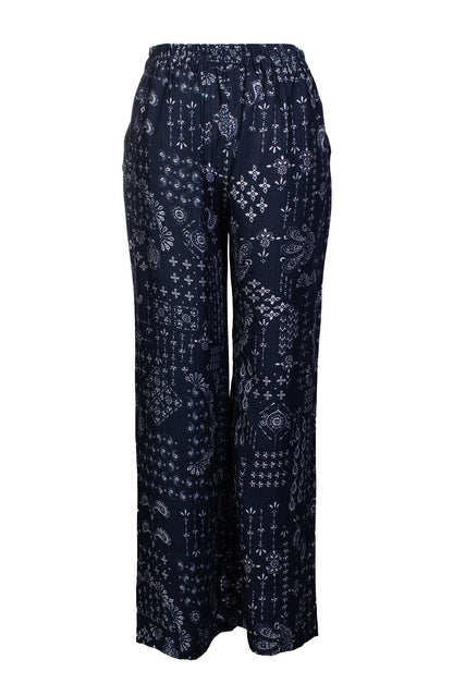 7669C1|NAVY WHITE PATCHWORK