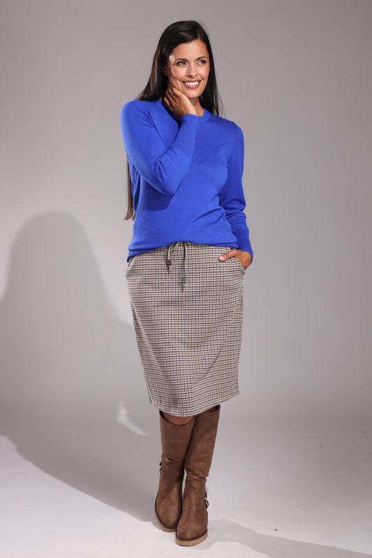 7811BR|NAVY/MOCHA
