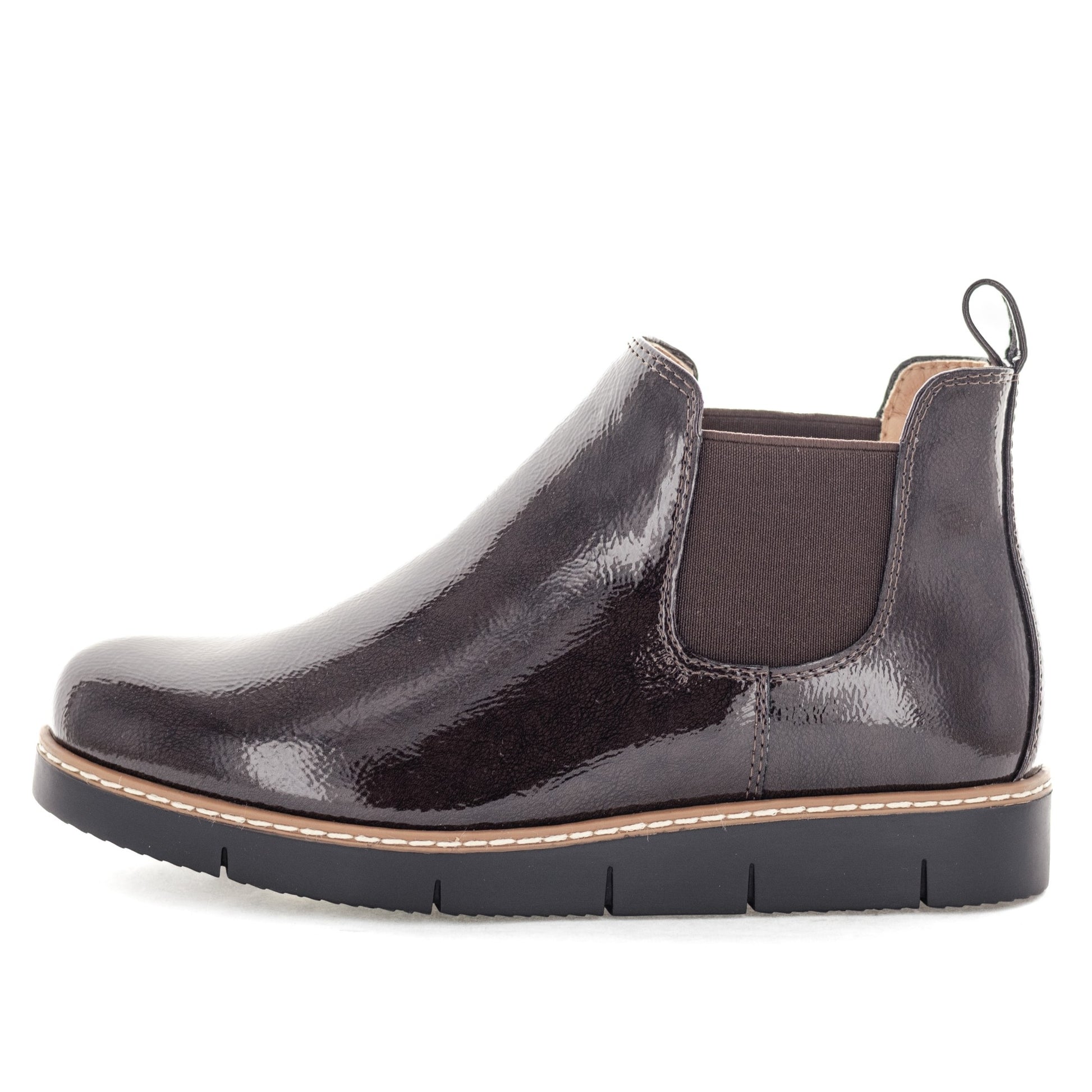 SHARON D1|CHOCOLATE PATENT