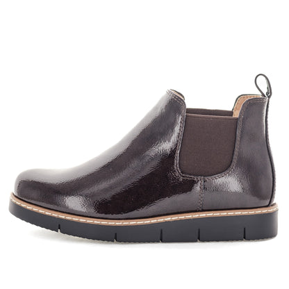 SHARON D1|CHOCOLATE PATENT