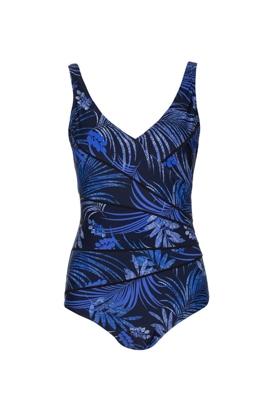 0716C1|INDIGO NAVY FERN
