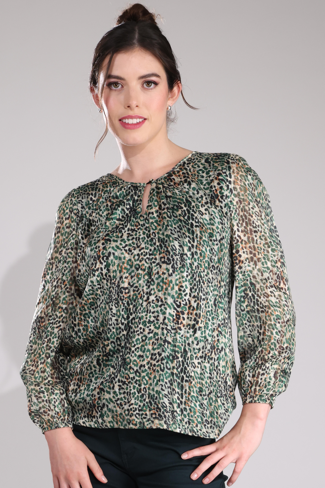 7121B1|OLIVE SAND LEOPARD