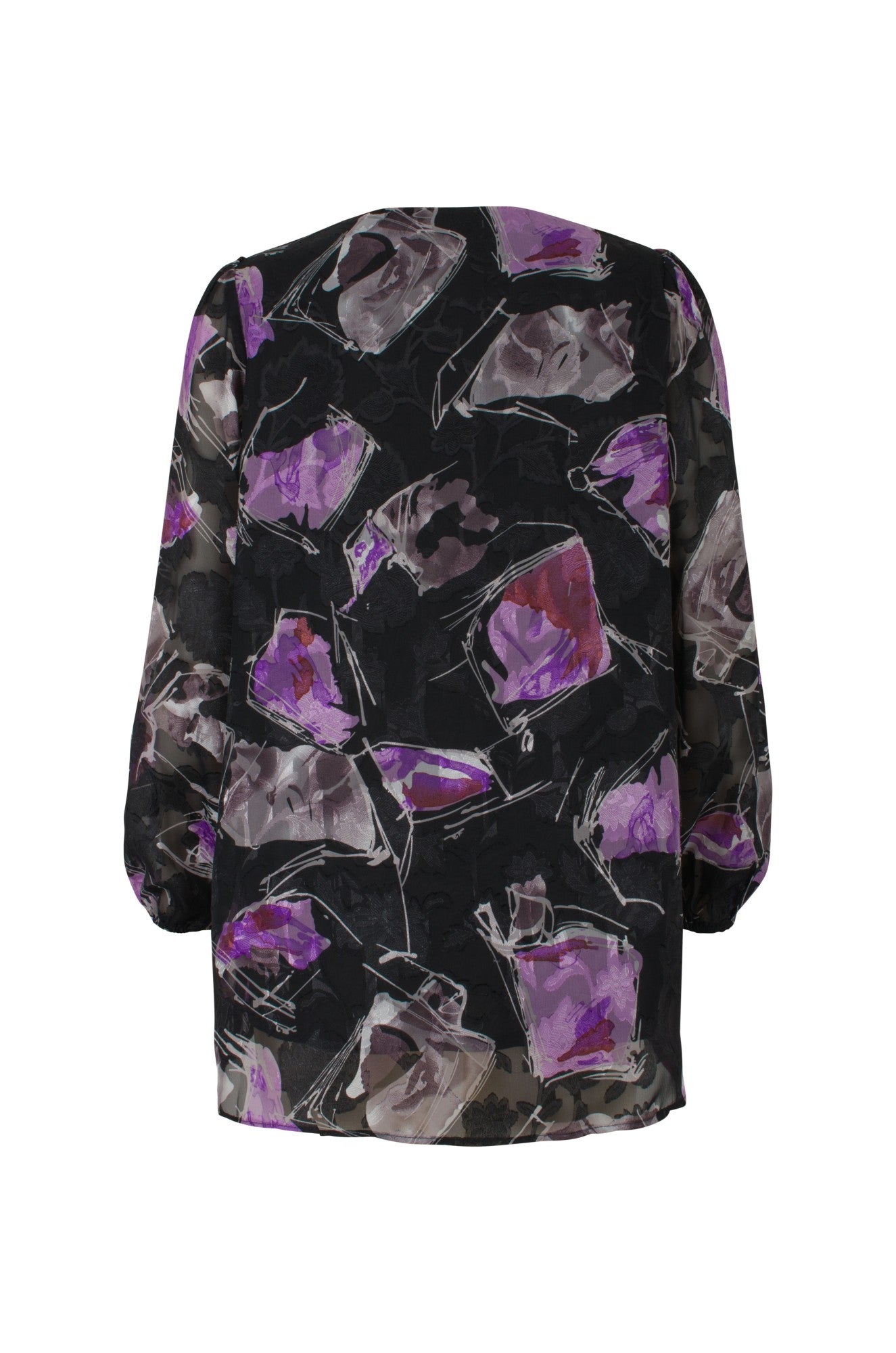 0042B1|BLACK LILAC FLOWER