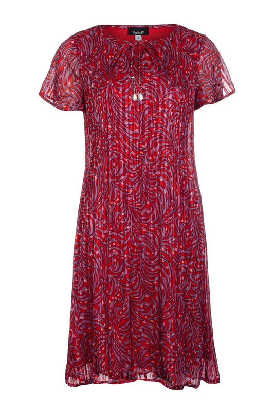 8573C1|RED LILAC FEATHER