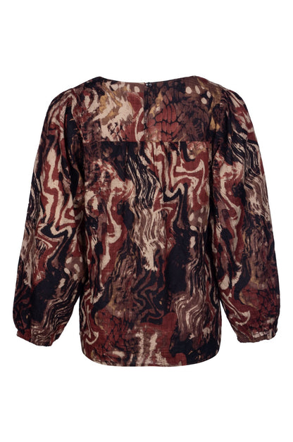 6531B1|CINNAMON BLACK ABST