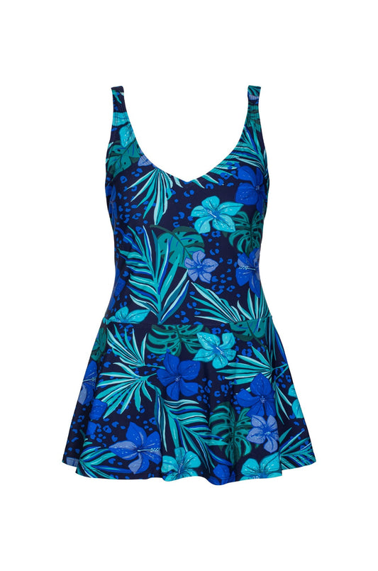 0706C1|NAVY JADE HIBISCUS