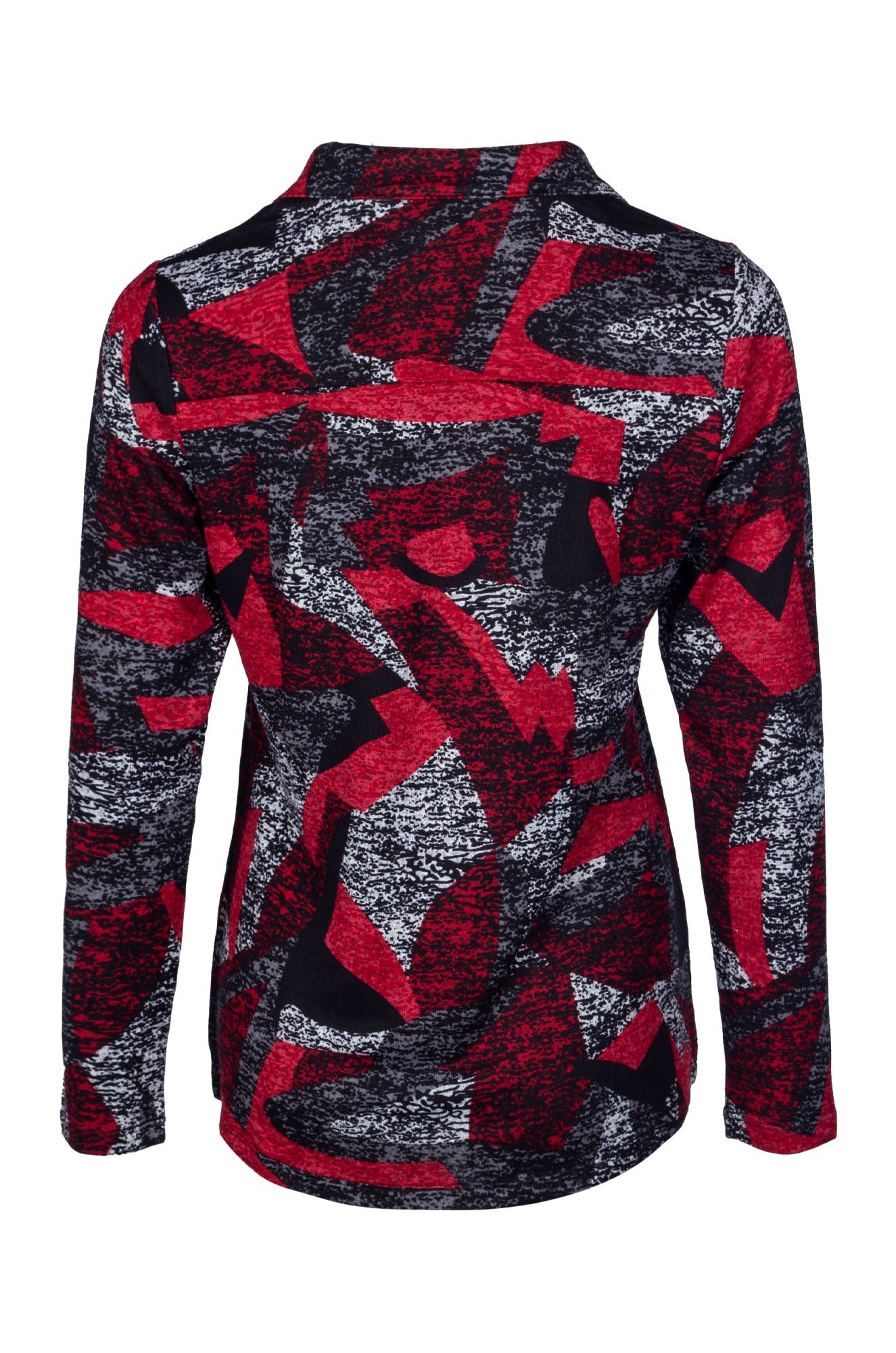 7904B1|RED BLACK ABSTRACT