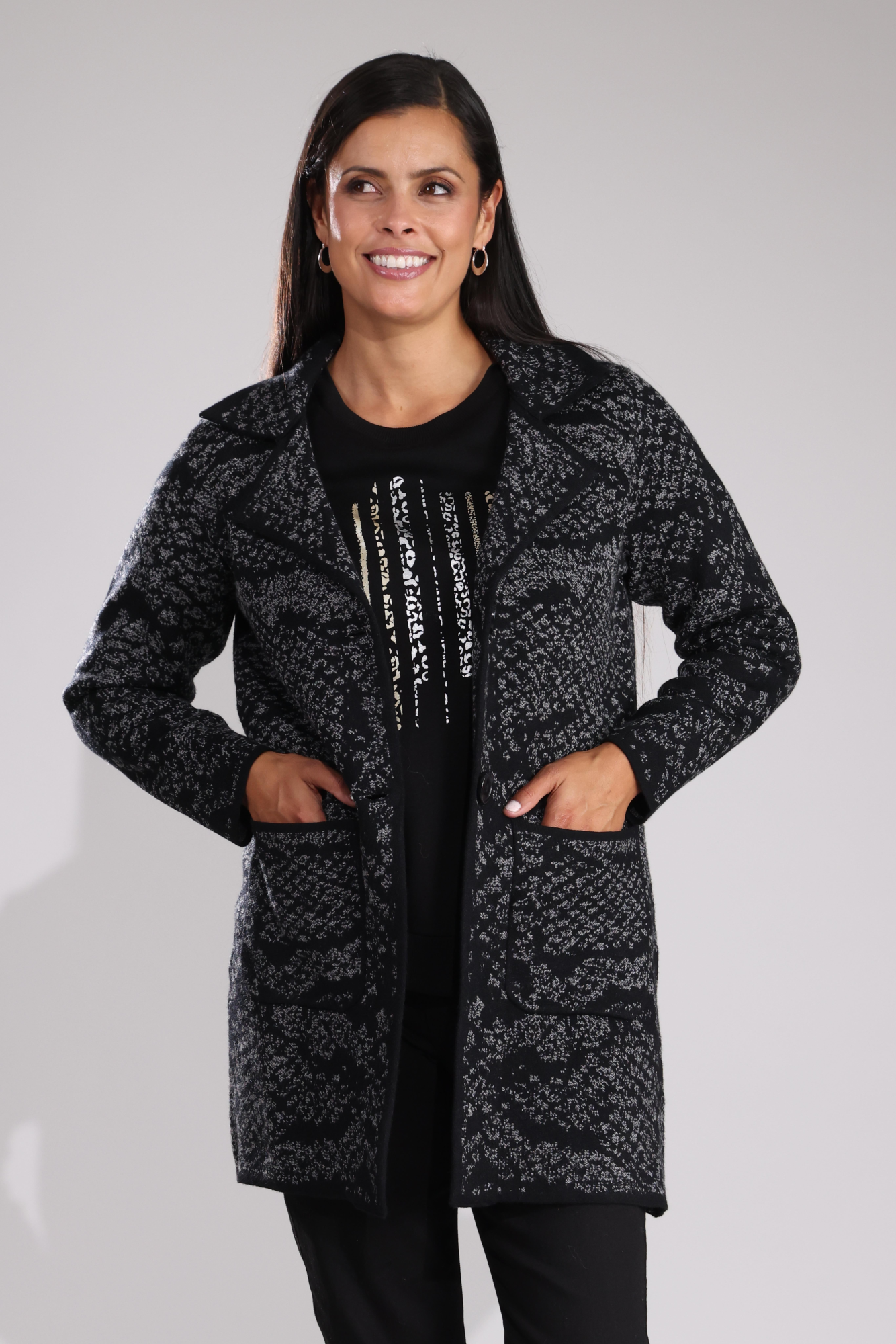 7335B1|BLACK SNAKESKIN