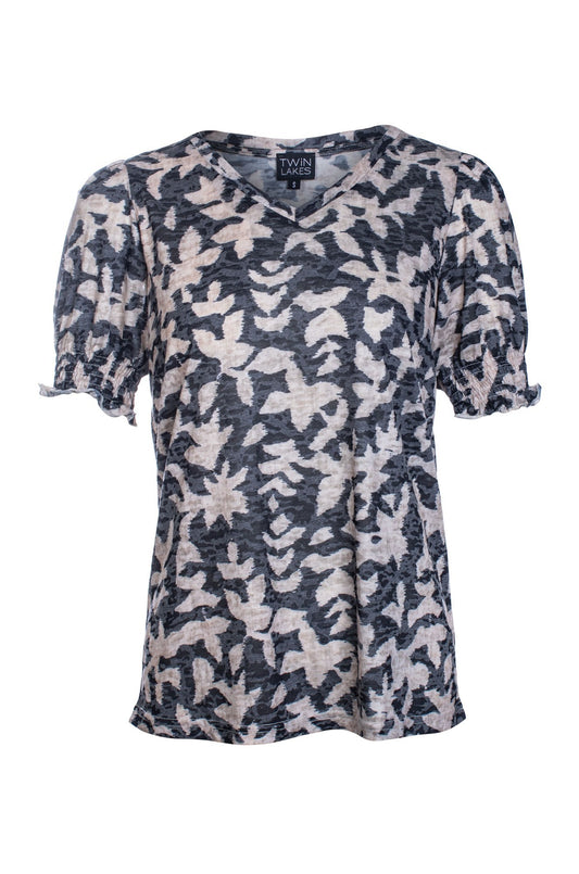 6055C1|BLACK MOCHA ABSTRACT