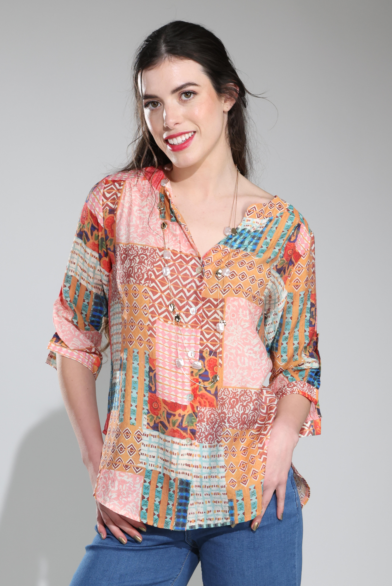 4664C1|ROSE BUD PATCHWORK