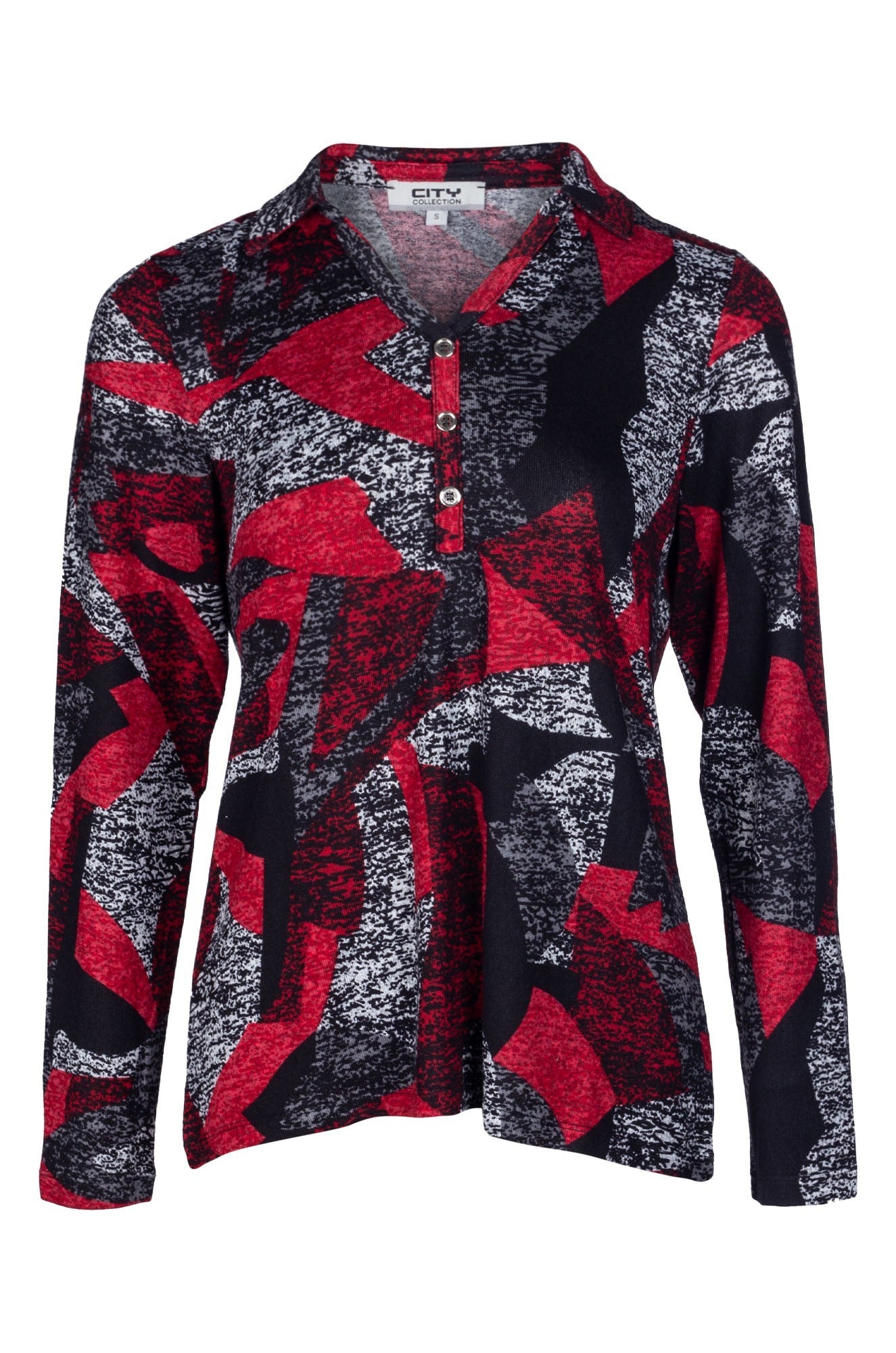 7904B1|RED BLACK ABSTRACT