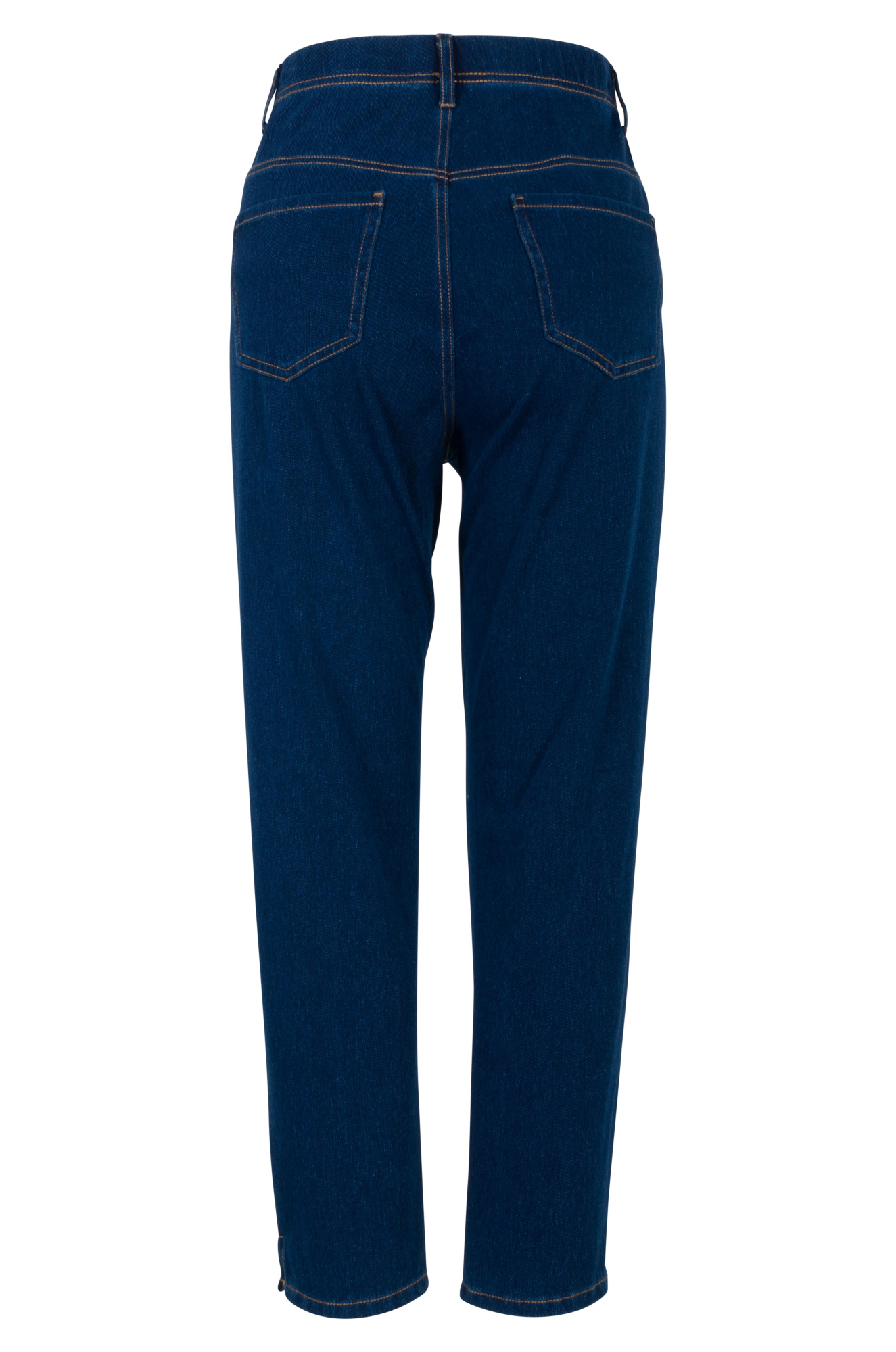 Wonder Stretch Denim Capri Jeans | DARK BLUE | 6913YY – Ballentynes ...