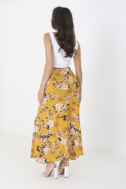 BYY022|MUSTARD FLORAL