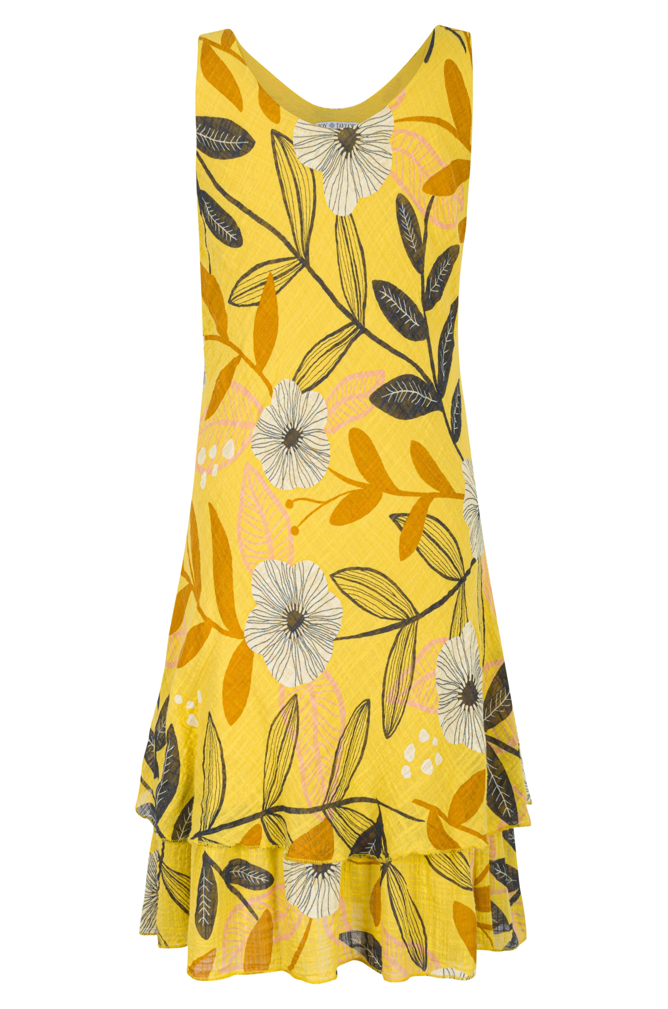 0302YY|YELLOW FLORAL