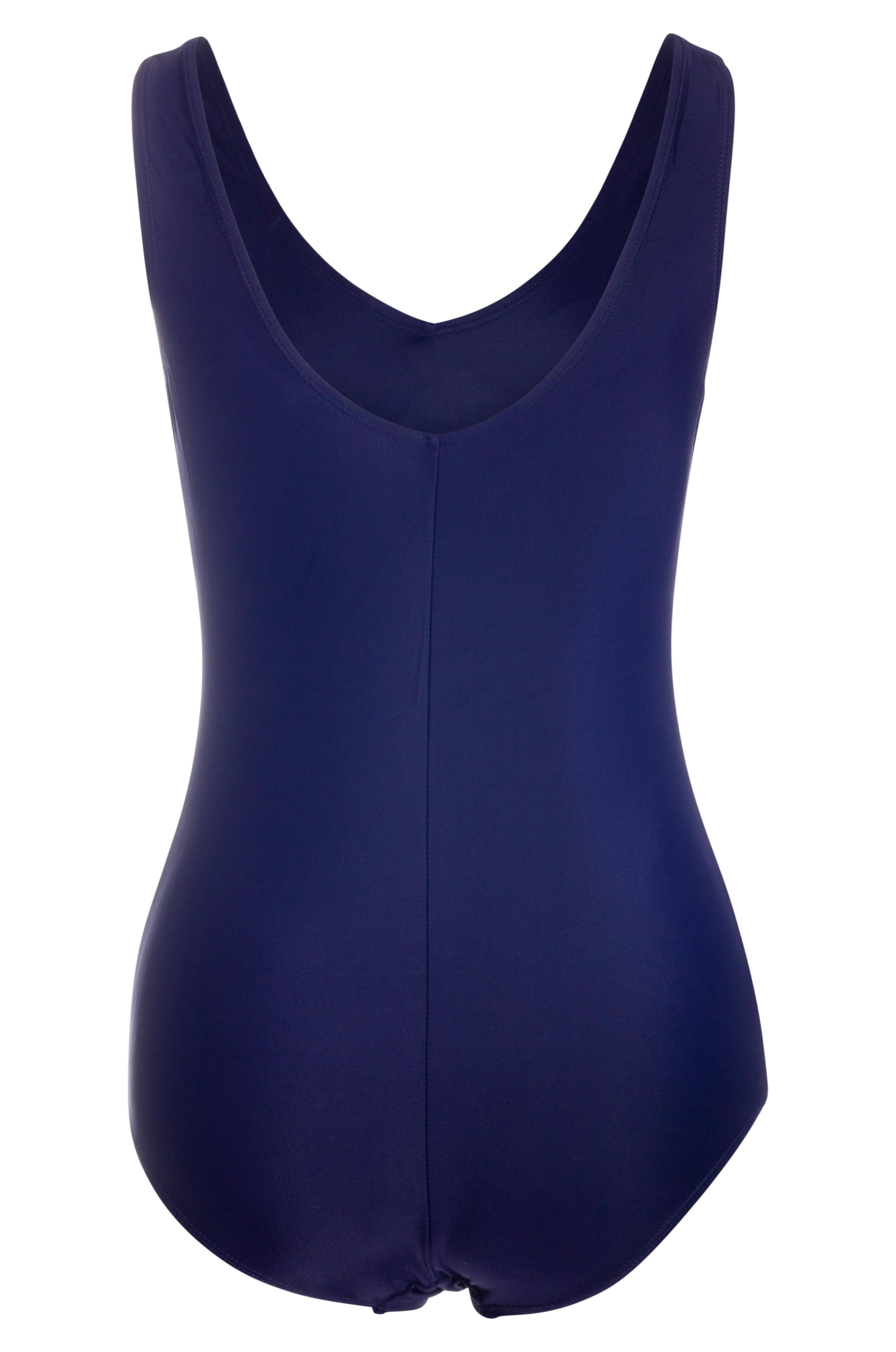 Plain Swimsuit with rouching front | NAVY | 0704YY – Ballentynes ...