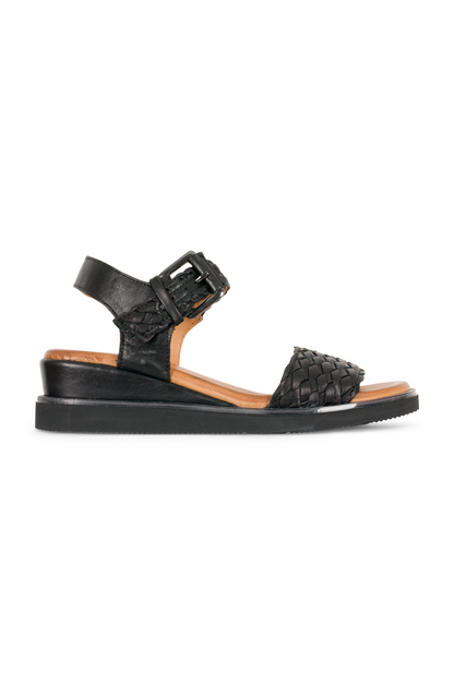 Made in Turkey soft Leather Sandal | BLACK | AMINE YY – Ballentynes ...