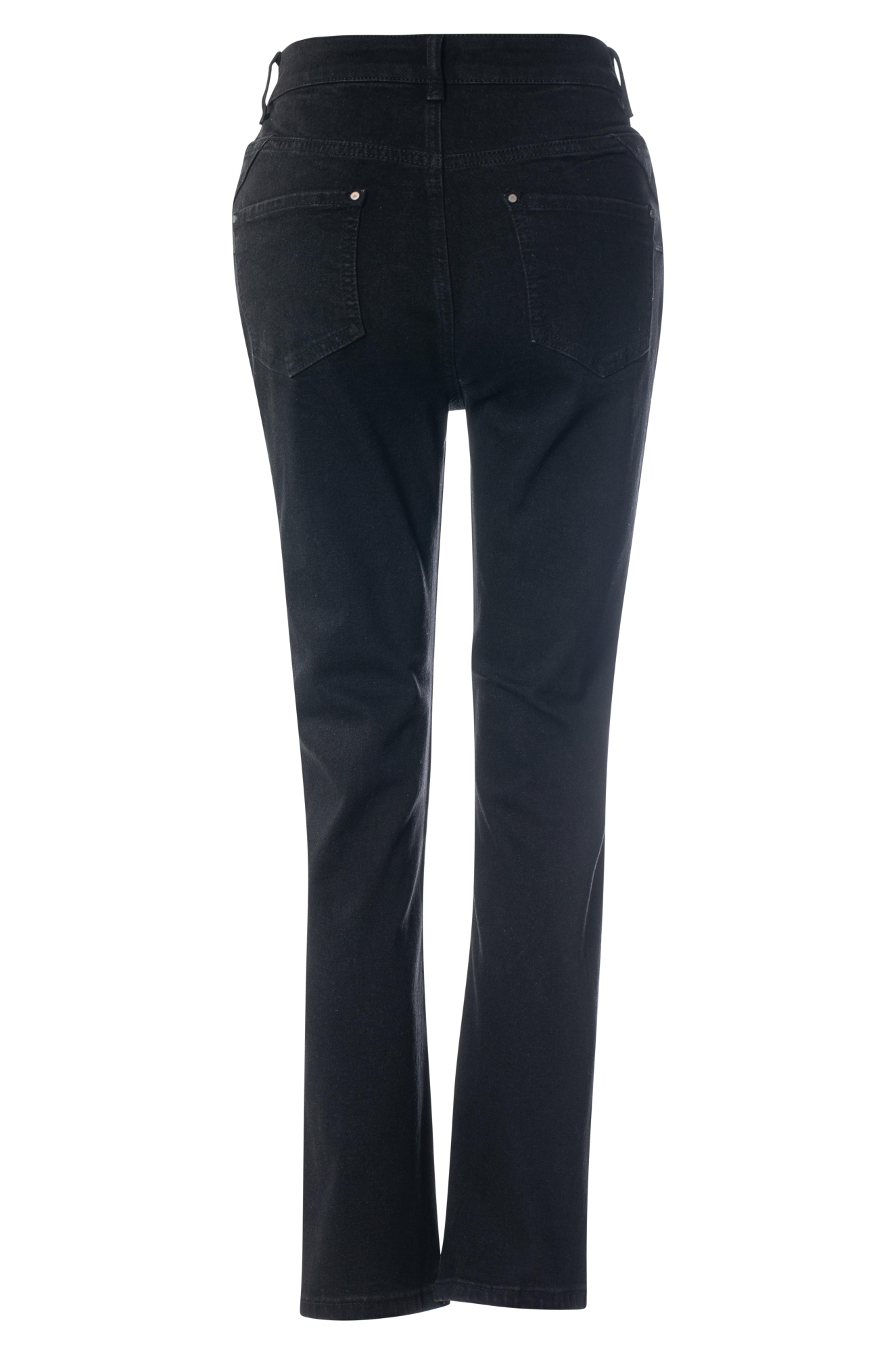 Wonder Denim Short Jeans | Black Wash | 6614ZZ – Ballentynes Fashion ...